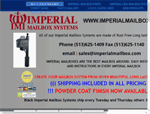 Tablet Screenshot of imperialmailbox.com